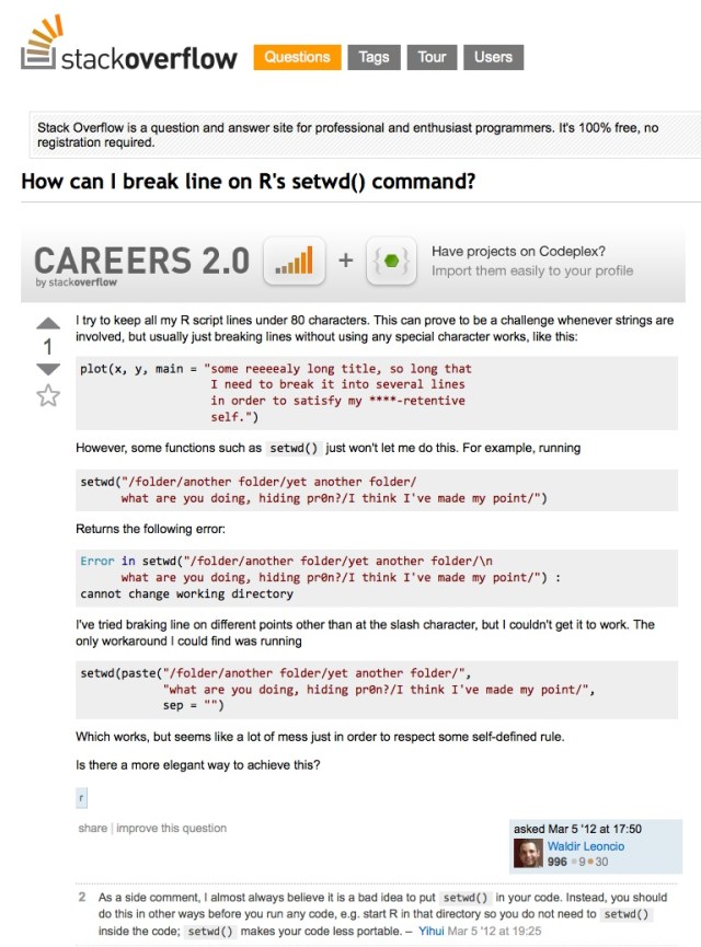 R-help-stackoverflow